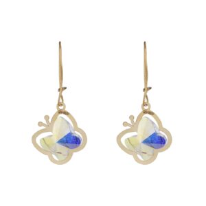 گوشواره طلا 18 عیار زنانه مدل AZ-02